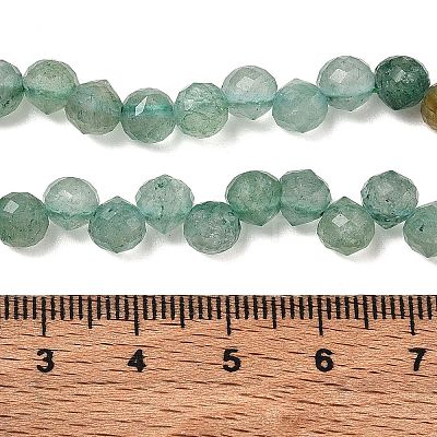 Natural Green Strawberry Quartz Beads Strands GG-NH0019-A01-6mm-1