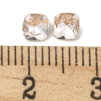 Glass Rhinestone Cabochons RGLA-L029-14B-508-1