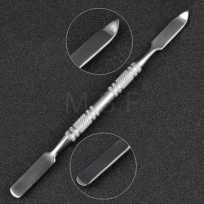Stainless Steel Spoon Palette Spatulas Stick Rod MRMJ-G001-24-1