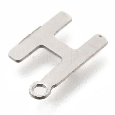 Non-Tarnish 201 Stainless Steel Charms STAS-C021-06P-H-1