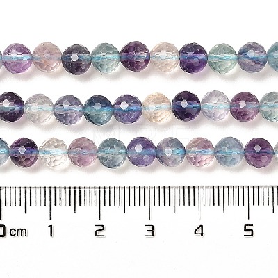 Natural Fluorite Beads Strands G-K345-A02-01-1