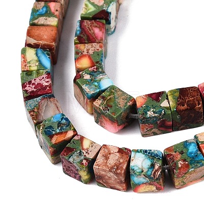Natural Imperial Jasper Beads G-Q606-43A-06-1