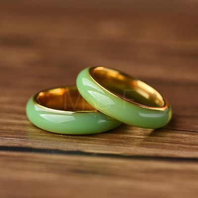 201 Stainless Steel Enamel Finger Rings FS-WGF3AA7-03-1