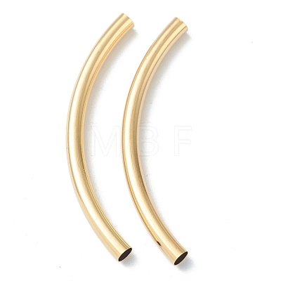 Brass Tube Beads X-KK-Y003-89G-G-1