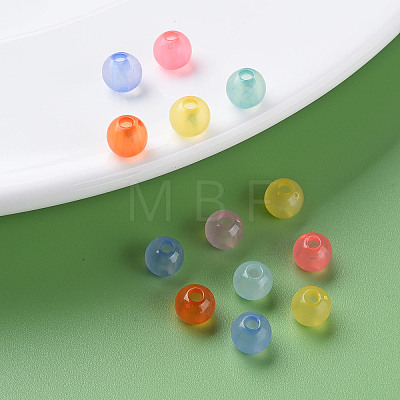 Transparent Acrylic Beads MACR-S370-I6mm-1