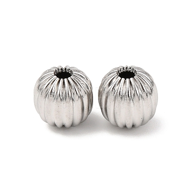 Textured 304 Stainless Steel Beads STAS-I358-11P-04-1