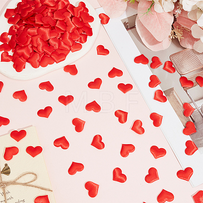 500Pcs  Polyester Sponge Heart Shaped Confetti for Party Decoration DIY-CY0003-21B-1