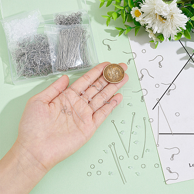 DIY Earring Making Finding Kit DIY-UN0005-35-1