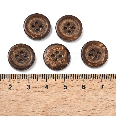 Art Buttons in Round Shape with 4-Hole for Kids NNA0YXU-1