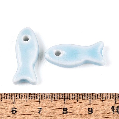 Handmade Porcelain Ceramic Beads PORC-T134-01A-1