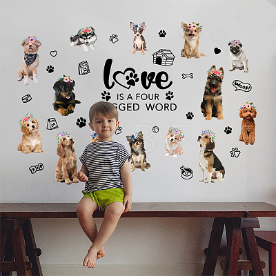 PVC Wall Stickers DIY-WH0228-666-1