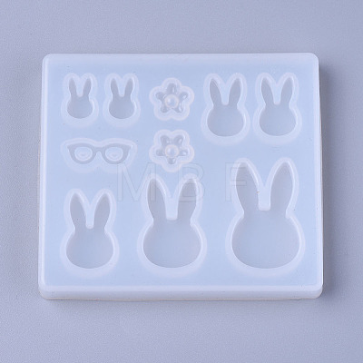 Bunny Theme Silicone Molds DIY-L014-13-1