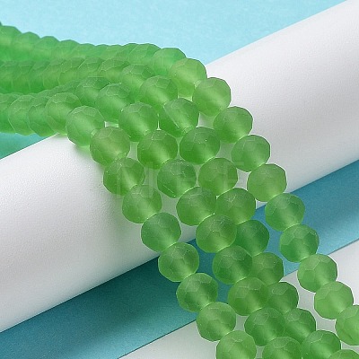 Transparent Glass Beads Strands EGLA-A044-T4mm-MD11-1