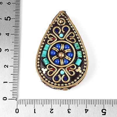 Handmade Indonesia Beads IPDL-N004-04C-1
