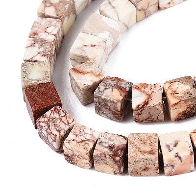 Natural Imperial Jasper Beads G-Q606-43A-08-1