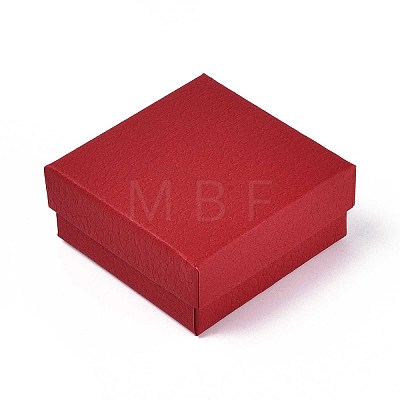 Square Cardboard Necklace Box CBOX-Q038-02-01E-1