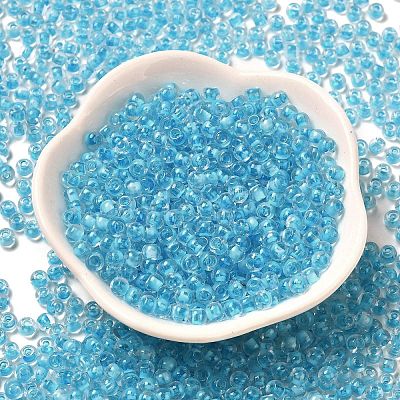 Transparent Glass Round Seed Beads X1-SEED-B001-05A-19-1