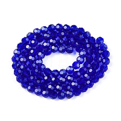 Transparent Glass Beads EGLA-A035-T8mm-D06-1