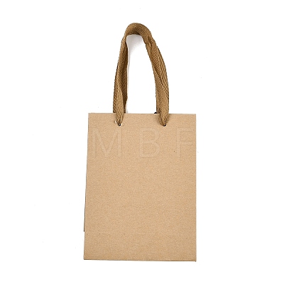 Paper Gift Tote Bags with Ribbon Handles ABAG-K004-04B-1
