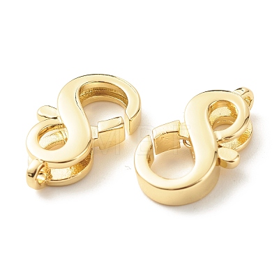 Eco-Friendly Brass Lobster Claw Clasps KK-G405-07G-RS-1