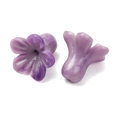 Dyed Synthetic Coral Carved Beads GG-CBAE64B-02C-02-1