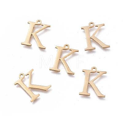 304 Stainless Steel Charms STAS-K215-05G-1