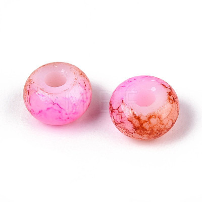 3/0 Baking Paint Glass Beads X1-GLAA-G118-02B-1