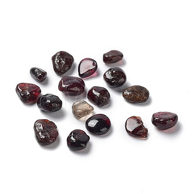 Natural Garnet Chip Beads G-O103-15H-01-1