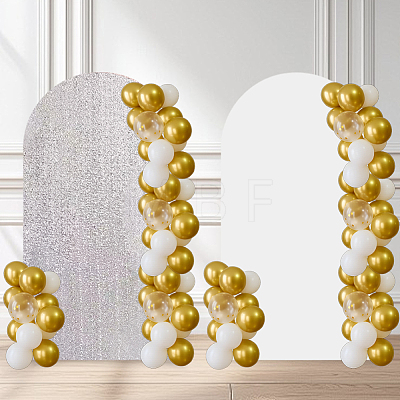 Fiber Wedding Arch Cover AJEW-WH20096-70B-1