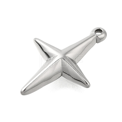 Anti-Tarnish 304 Stainless Steel Charms STAS-D192-07P-1