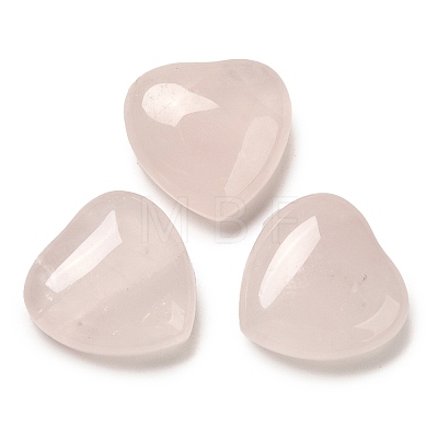 Natural Rose Quartz Cabochons G-F776-02A-09-1