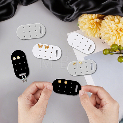 15Pcs 3 Colors Acrylic Earring Organizer Display Stands EDIS-WH20015-002-1