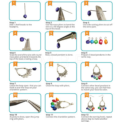 Earring Makings DIY-SC0002-44-1