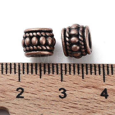Tibetan Style Alloy Beads FIND-Q094-37R-1