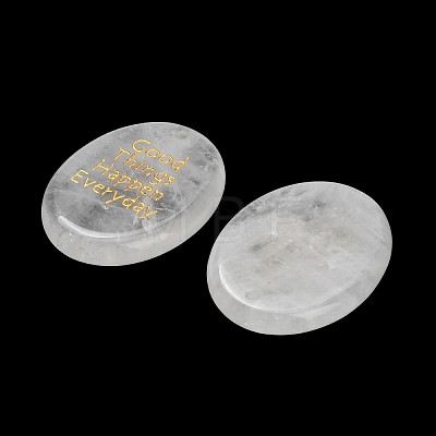 Natural Quartz Crystal Pendants G-K353-06J-1