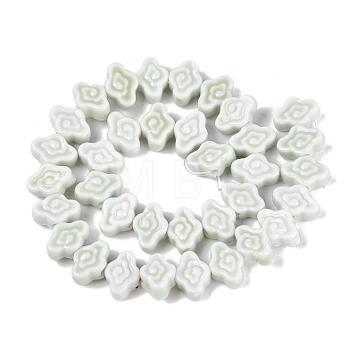 Handmade Porcelain Beads PORC-Q008-09K-1