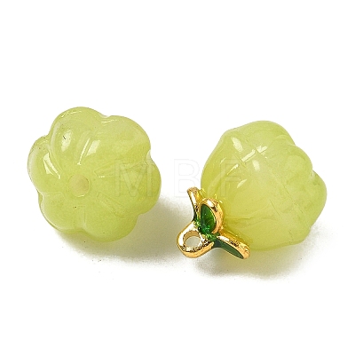 Glass Charms GLAA-P072-04G-03-1