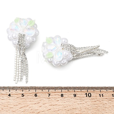 Handmade Polymer Clay Rhinestone Beads CLAY-Z006-02A-1