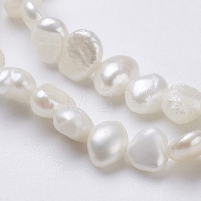 Natural Cultured Freshwater Pearl Beads Strands PEAR-P002-53B-1