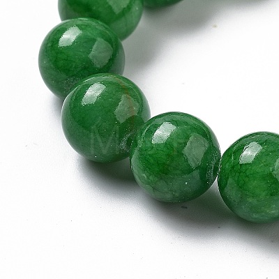 Natural Mashan Jade Round Beads Strands X-G-D263-10mm-XS13-1