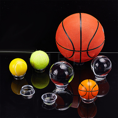 32Pcs Polystyrene Mini Ball Display Bases ODIS-GO0001-15-1