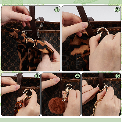 Silk Ribbon Bowknot Tote Bag Embellishments FIND-UN0010-56B-1