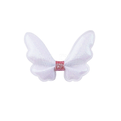 Glitter Butterfly Bowknot Alligator Hair Clips PW-WGD7FA4-04-1