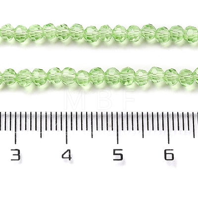 Transparent Glass Beads Strands EGLA-A035-T3mm-D09-1