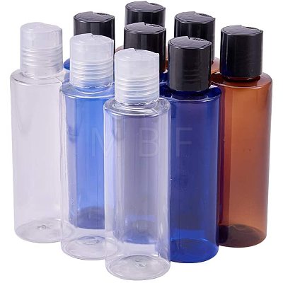 PET Plastic Press Cap Transparent Bottles MRMJ-BC0001-28-1