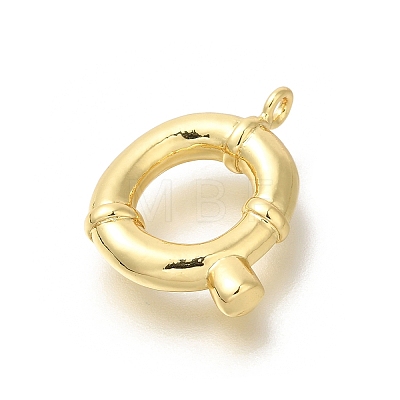 Rack Plating Brass Pendants KK-I722-08G-Q-1