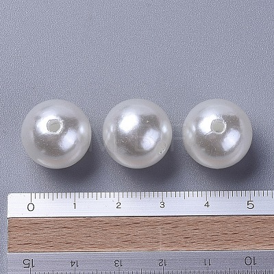 Imitation Pearl Acrylic Beads PL614-22-1