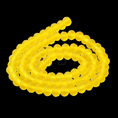 Transparent Glass Beads Strands EGLA-A034-T4mm-MD17-1