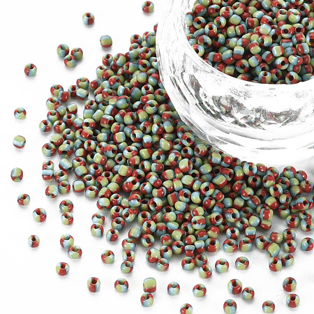 12/0 Opaque Glass Seed Beads SEED-T006-02A-B03-1
