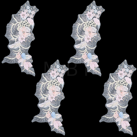Polyester Embroidery Lace Sewing Ornaments DIY-WH2031-077B-01-1